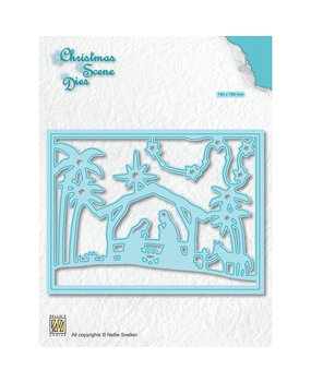 Nellie Snellen Christmas Scene Dies A Child Is Born (CRSD006) (DISCONTINUED)