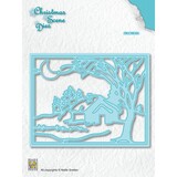 Nellie Snellen Christmas Scene Dies Moonlight Winternight (CRSD007) (DISCONTINUED)