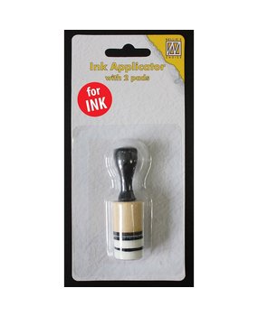 Nellie Snellen Ink Applicator Round Small with Foam Pads for Ink (1x2pcs) (IAP005) (DISCONTINUED)