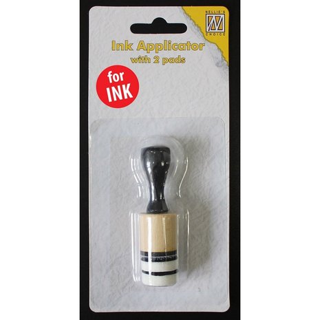 Nellie Snellen Ink Applicator Round Small with Foam Pads for Ink (1x2pcs) (IAP005) (DISCONTINUED) Nellie Snellen Ink Applicator Round Small with Foam Pads for Ink (1x2pcs) (IAP005) (DISCONTINUED)