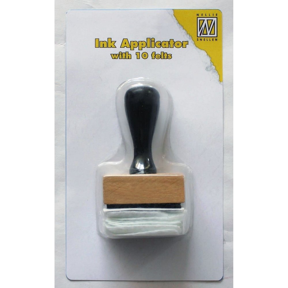 Nellie Snellen Ink Applicator with Felts (1x10pcs) (IAP001) (OUTLET) Nellie Snellen Ink Applicator with Felts (1x10pcs) (IAP001) (OUTLET)