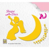 Nellie Snellen Shape Dies Angel, Stars & Moon (SD135) (OUTLET)