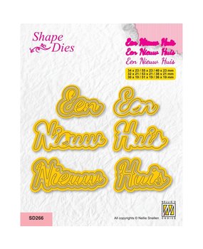 Nellie Snellen Shape Dies Een Nieuw Huis (SD266) (OUTLET)