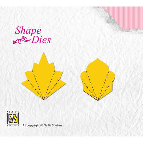 Nellie Snellen Shape Dies Folding Shape C-D (SD056) (DISCONTINUED)