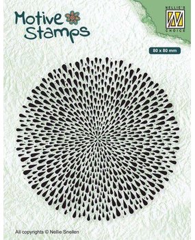 Nellie Snellen Motive Clear Stamps Burst of Drops (TXCS016) (OUTLET)
