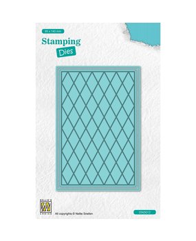 Nellie Snellen Stamping Dies Rectangle Lattice (STAD012) (OUTLET)