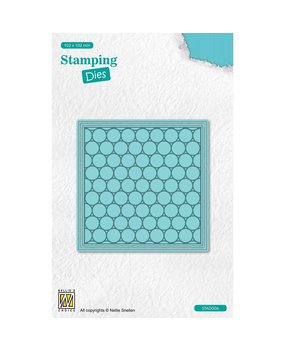 Nellie Snellen Stamping Dies Square Bubbles (STAD006) (DISCONTINUED)