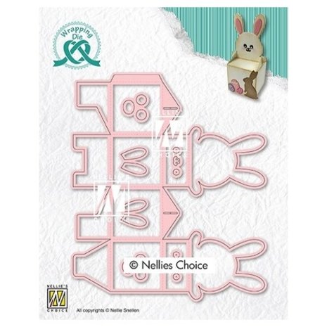 Nellie Snellen Wrapping Die Easter Gift Box (WPD015) (OUTLET)