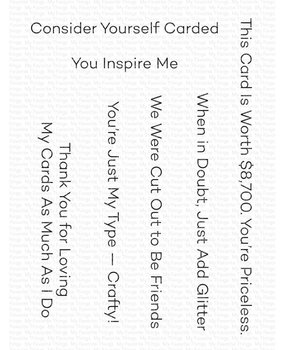 My Favorite Things Crafty Friends Clear Stamps (CS-747) (OUTLET)