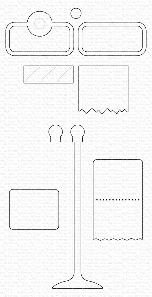 My Favorite Things On a Roll Die-Namics (MFT-2492) (OUTLET)