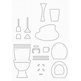 My Favorite Things Bathroom Essentials Die-Namics (MFT-2489) (OUTLET)