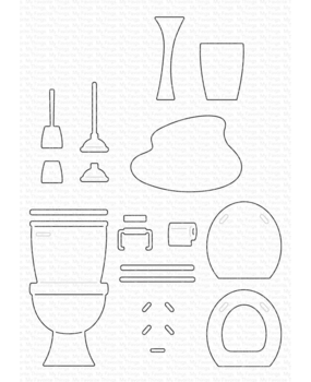 My Favorite Things Bathroom Essentials Die-Namics (MFT-2489) (OUTLET)