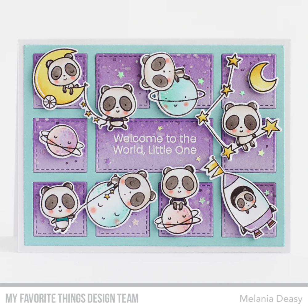 Best Friends in the Galaxy Clear Stamps (CS-701) - Craftlines B.V.