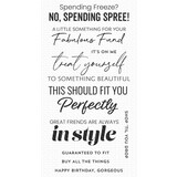 My Favorite Things Spending Spree Clear Stamps (CS-767) (OUTLET)