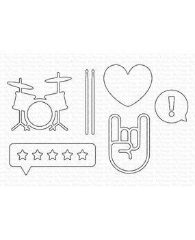 My Favorite Things Keep on Rockin' Die-Namics (MFT-2494) (OUTLET)