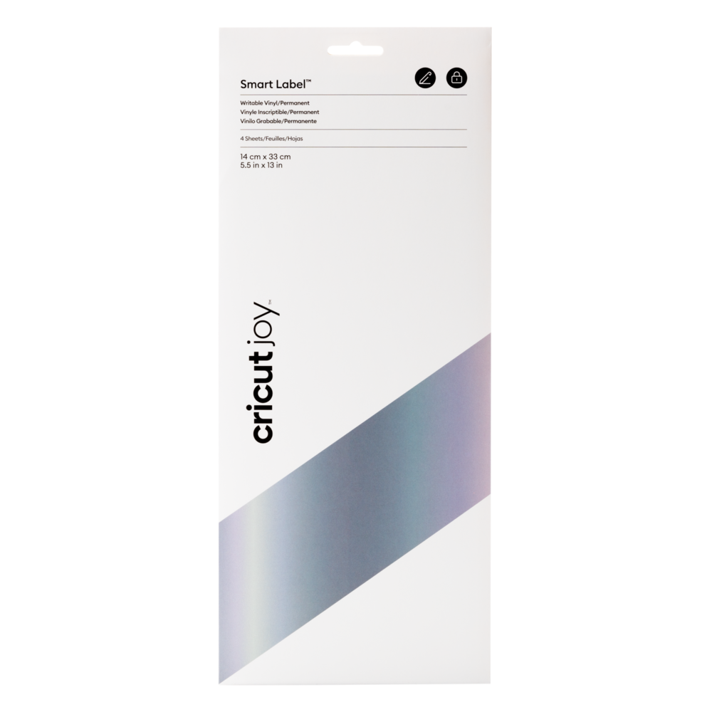 Cricut Joy Smart Vinyl Permanent Writable Joy Silver (4sheets) (2010042) (DISCONTINUED) Cricut Joy Smart Vinyl Permanent Writable Joy Silver (4sheets) (2010042) (DISCONTINUED)