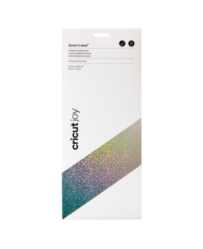 Cricut Joy Smart Vinyl Permanent Writable Silver Holographic (4sheets) (2010044) (DISCONTINUED)