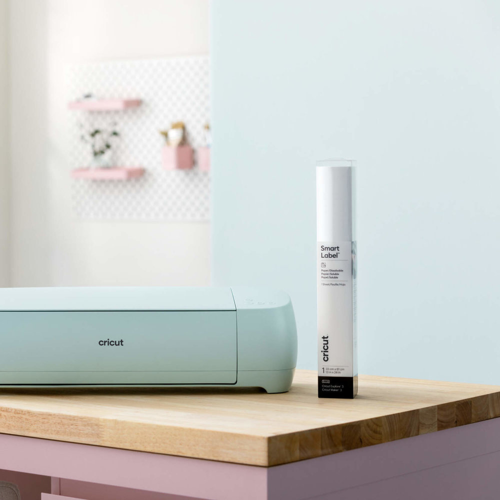 Cricut Smart Labels Disolvable White (1 sheet) (2010062) (DISCONTINUED)