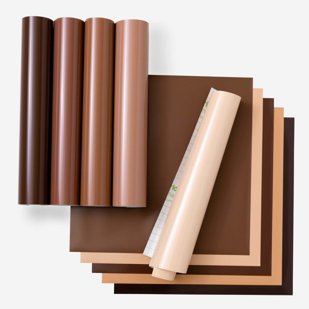 Vinyl Permanent Glossy Skin Tone (10 sheets) (2010170) Craftlines B.V.