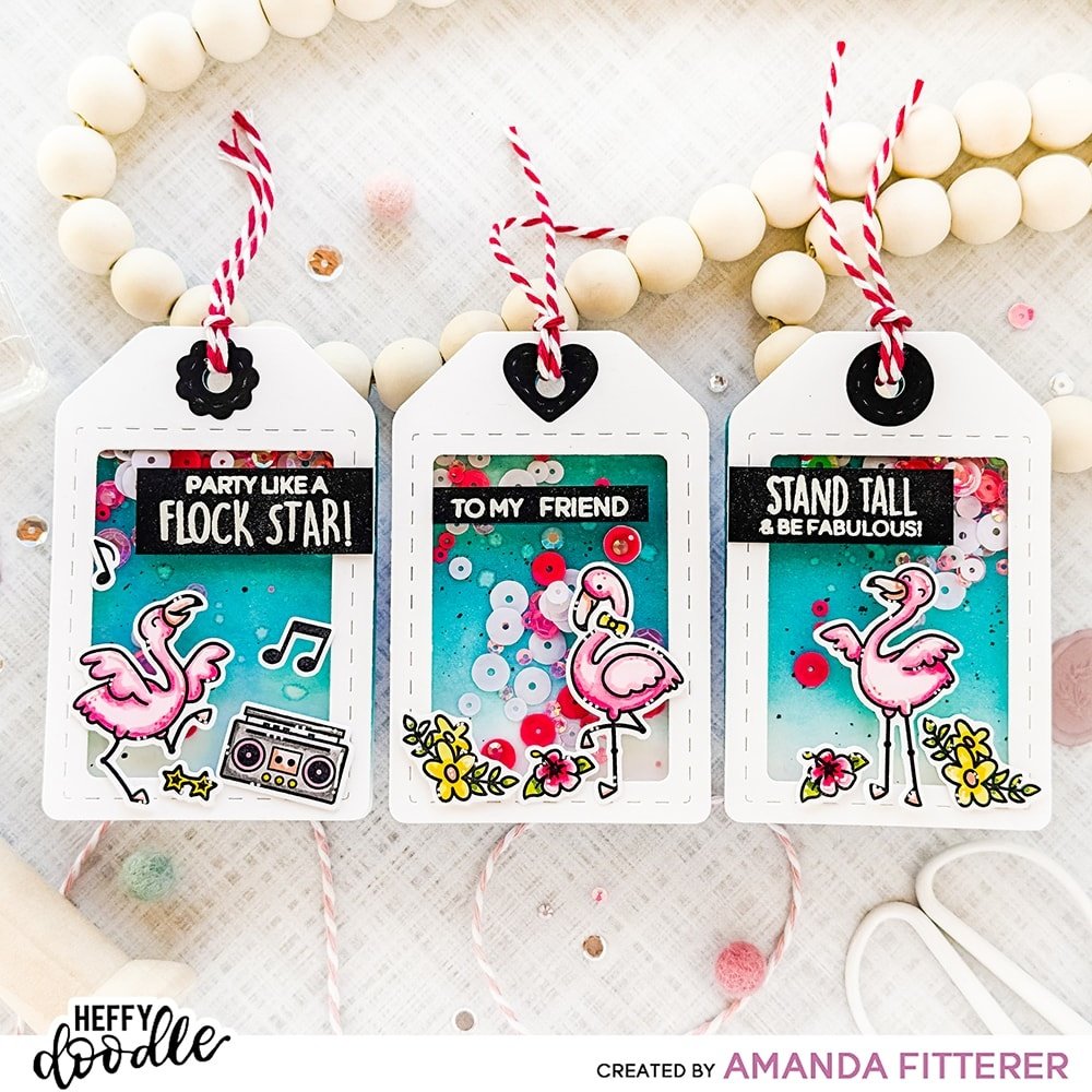 Heffy Doodle Flock Star Clear Stamps (HFD0470) (OUTLET) Heffy Doodle Flock Star Clear Stamps (HFD0470) (OUTLET)