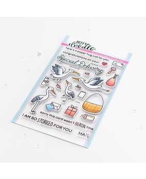 Heffy Doodle Special Delivery Clear Stamps (HFD0476) (OUTLET)