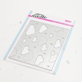 Heffy Doodle Sky High Cloud Backdrop Die (HFD0478) (OUTLET)