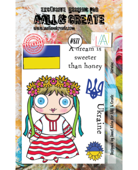 Aall and Create Stamp Set A7 Ukraine (AALL-TP-877) (OUTLET)