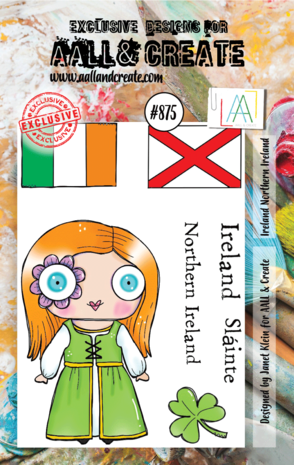 Aall and Create Stamp Set A7 Ireland & Northern Ireland (AALL-TP-875) (DISCONTINUED)