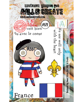 Aall and Create Stamp Set A7 France (AALL-TP-879) (DISCONTINUED)