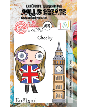 Aall and Create Stamp Set A7 England (AALL-TP-872) (OUTLET)
