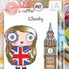 Aall and Create Stamp Set A7 England (AALL-TP-872) (OUTLET)