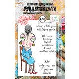 Aall and Create Stamp Set A7 Deep Thoughts Dee (AALL-TP-780) (DISCONTINUED)