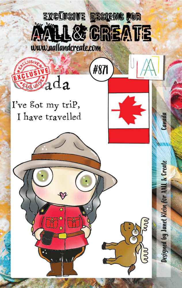 Aall and Create Stamp Set A7 Canada (AALL-TP-871) (DISCONTINUED)