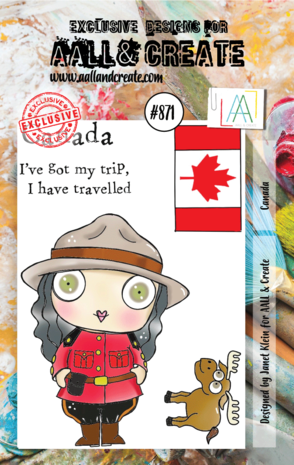 Aall and Create Stamp Set A7 Canada (AALL-TP-871) (DISCONTINUED)