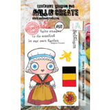 Aall and Create Stamp Set A7 Belgium (AALL-TP-870) (DISCONTINUED)
