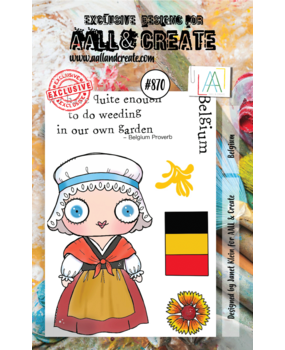 Aall and Create Stamp Set A7 Belgium (AALL-TP-870) (DISCONTINUED)