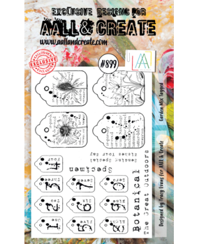 Aall and Create Stamp Set A6 Garden Mix Tagged (AALL-TP-899) (DISCONTINUED)