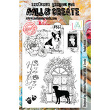 Aall and Create Stamp Set A5 Postal Pooch (AALL-TP-863) (DISCONTINUED)