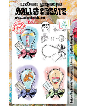 Aall and Create Stamp Set A5 Lightbulb Moments (AALL-TP-867) (DISCONTINUED)