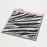 Heffy Doodle Zebra Stripe Stencil (HFD0489) (OUTLET)
