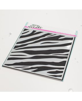 Heffy Doodle Zebra Stripe Stencil (HFD0489) (OUTLET)