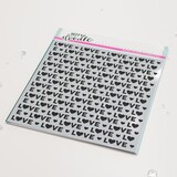 Heffy Doodle Lots Of Love Stencil (HFD0493) (OUTLET)