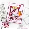 Heffy Doodle Lots Of Love Stencil (HFD0493) (OUTLET) Heffy Doodle Lots Of Love Stencil (HFD0493) (OUTLET)