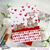 Heffy Doodle Lots Of Love Stencil (HFD0493) (OUTLET) Heffy Doodle Lots Of Love Stencil (HFD0493) (OUTLET)