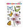 Stampendous Hello Butterfly Clear Stamps (STP-194) (OUTLET) Stampendous Hello Butterfly Clear Stamps (STP-194) (OUTLET)