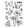 Stampendous Hello Butterfly Clear Stamps (STP-194) (OUTLET) Stampendous Hello Butterfly Clear Stamps (STP-194) (OUTLET)