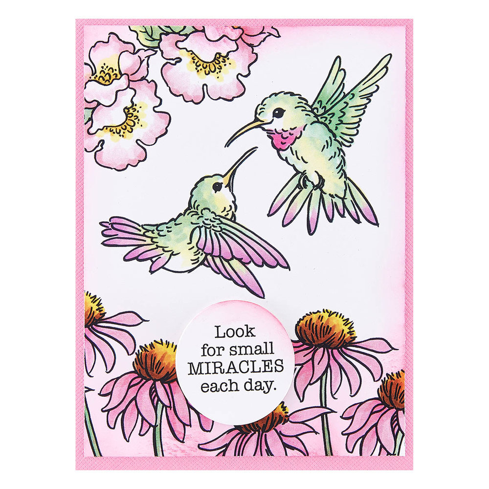 Stampendous Hummingbird Day Clear Stamps (STP-193) (OUTLET) Stampendous Hummingbird Day Clear Stamps (STP-193) (OUTLET)