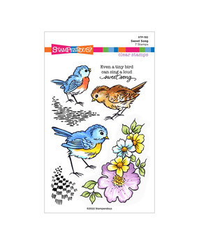 Stampendous Sweet Song Clear Stamps (STP-192) (OUTLET)