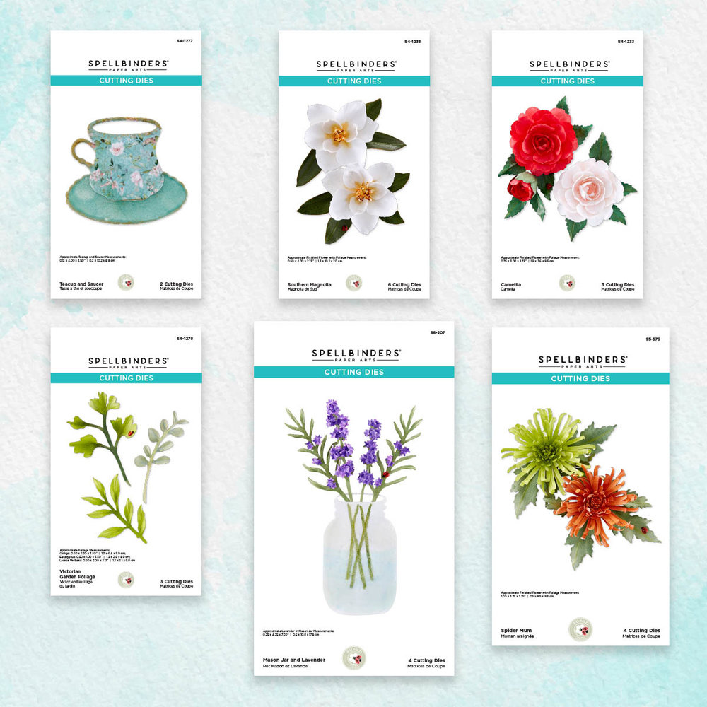 Spellbinders The Victorian Garden Die Bundle (BD-0739) (OUTLET)