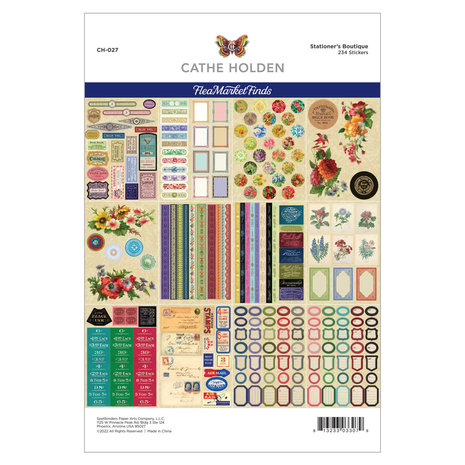 Spellbinders Stationer's Boutique Stickers (CH-027) (OUTLET) Spellbinders Stationer's Boutique Stickers (CH-027) (OUTLET)
